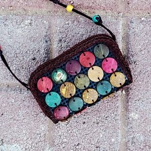 Beaded Bohemian Western Festival Cross Body Wallet Coin Tiny Purse Neckl…